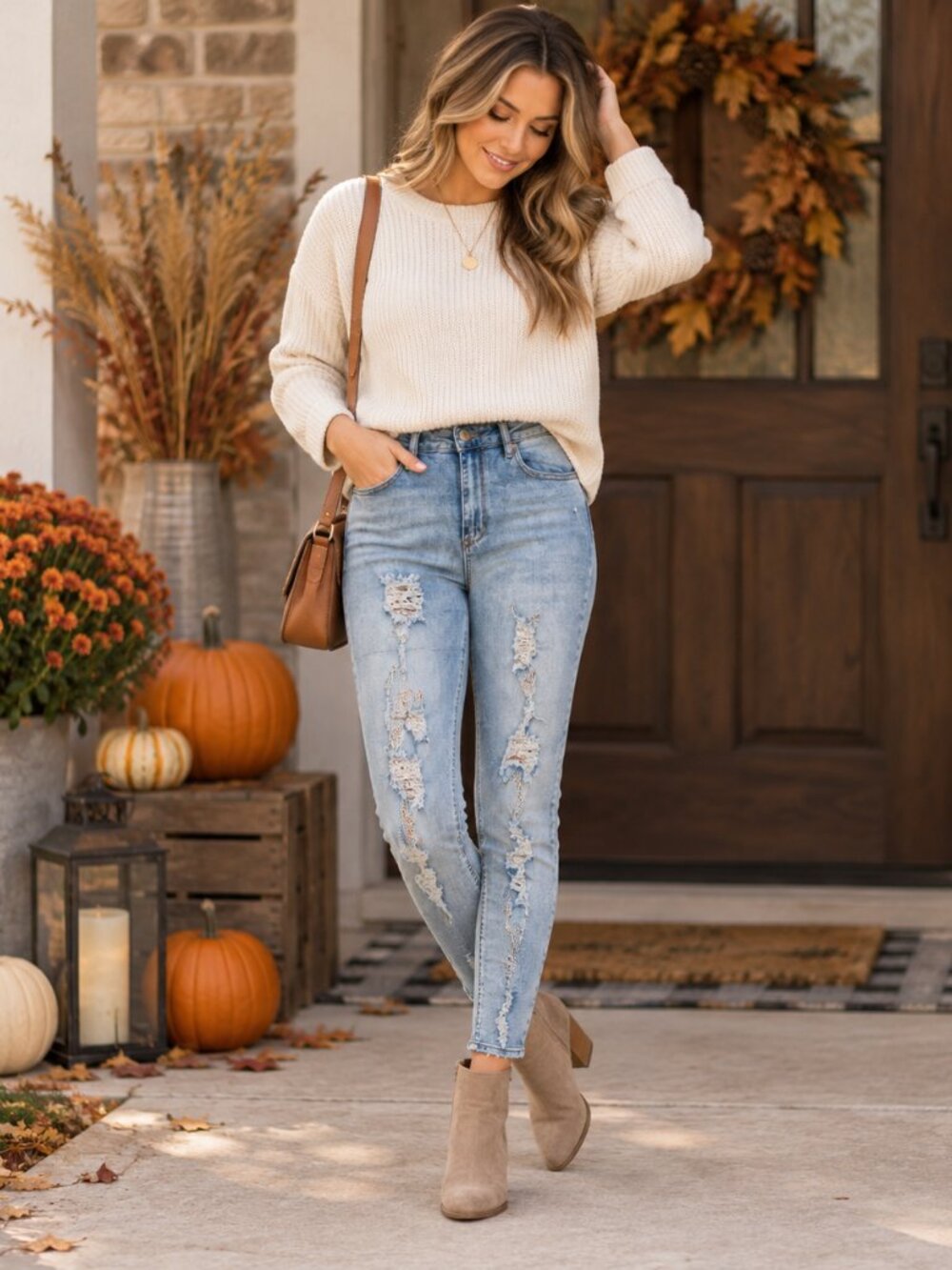 Almost Famous Light Wash Distressed Ripped Jeans High Rise Straight Leg